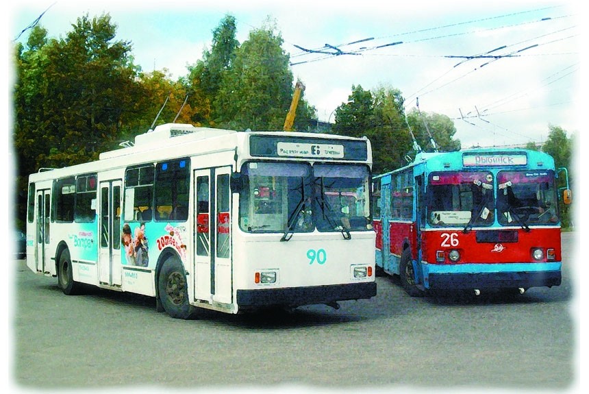 Троллейбусы города Рыбинска