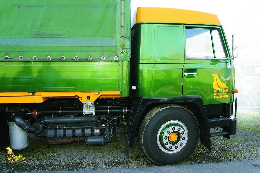 История грузовиков, имеющих компоновку унтерфлур (двигатель под полом)