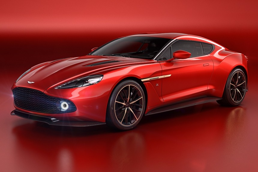 На конкурсе элегантности представлен Aston Martin Vanquish Zagato