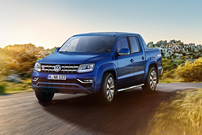 Рассекречен салон обновленного пикапа Volkswagen Amarok