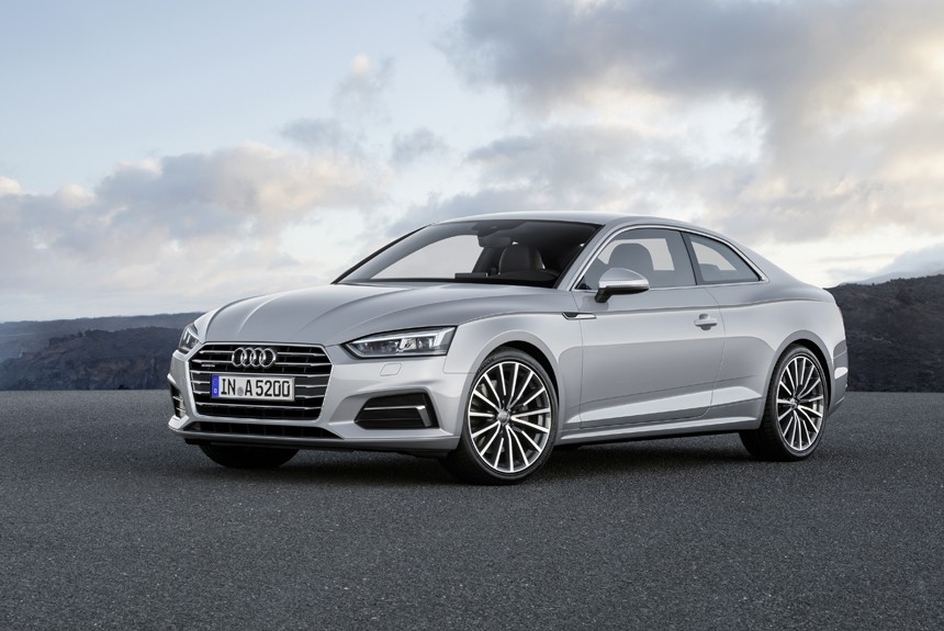 Купе Audi A5 второго поколения пошатнуло дизайнерские устои марки