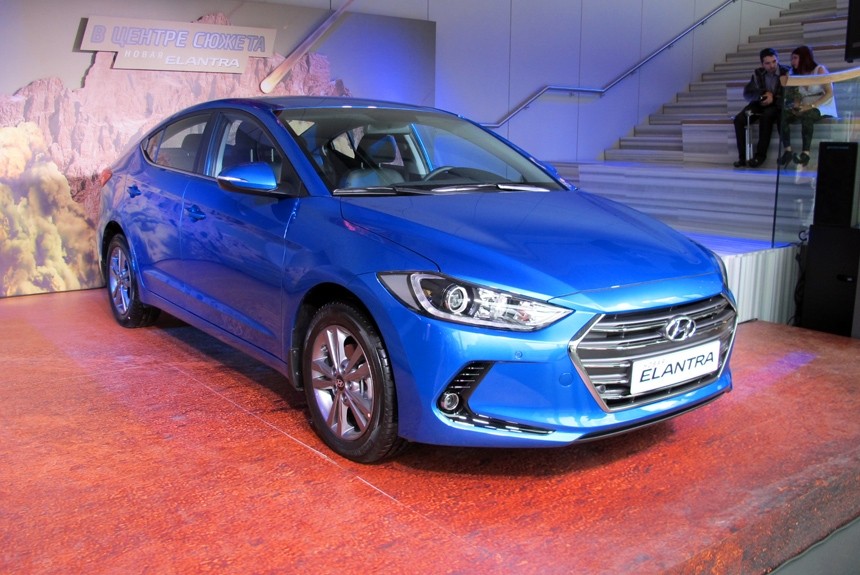 Объявлены цены на седан Hyundai Elantra нового поколения (+НОВЫЕ ФОТО)