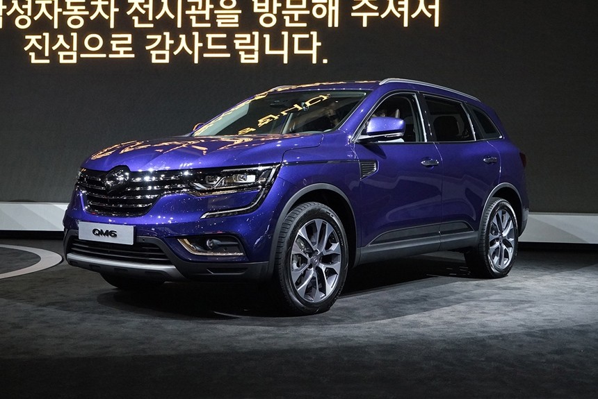 Новый Renault Koleos выйдет на корейский рынок под названием Samsung QM6