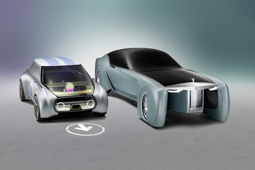 Какими будут автомобили Rolls-Royce и Mini следующего столетия?