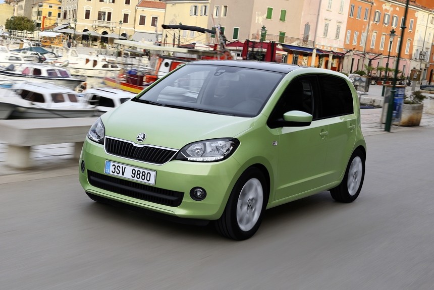 Обновленный хэтчбек Skoda Citigo: без наддува, зато с зонтиком