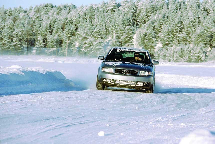 Репортаж с курсов экстремального вождения Audi Driving Experience в Швеции 