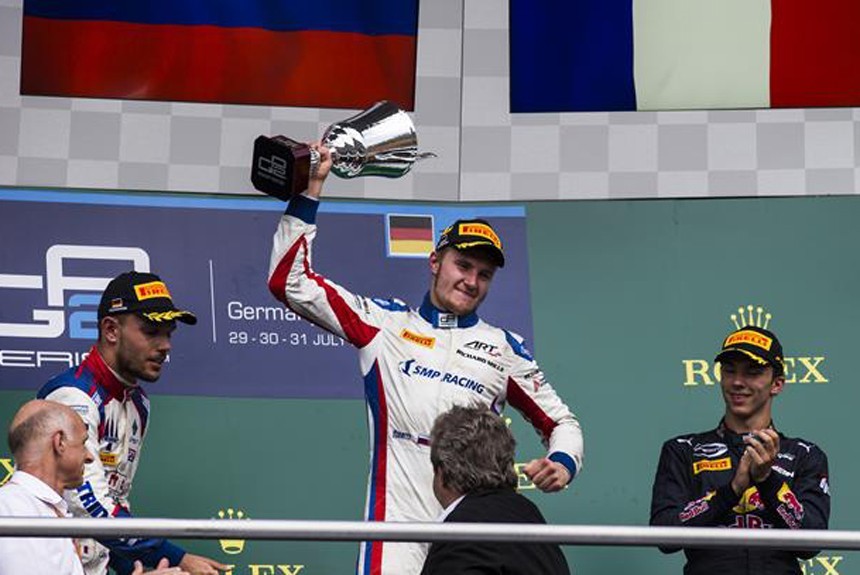 Русские идут! Одержав феноменальную победу в Германии, Сергей Сироткин вышел в лидеры серии GP2
