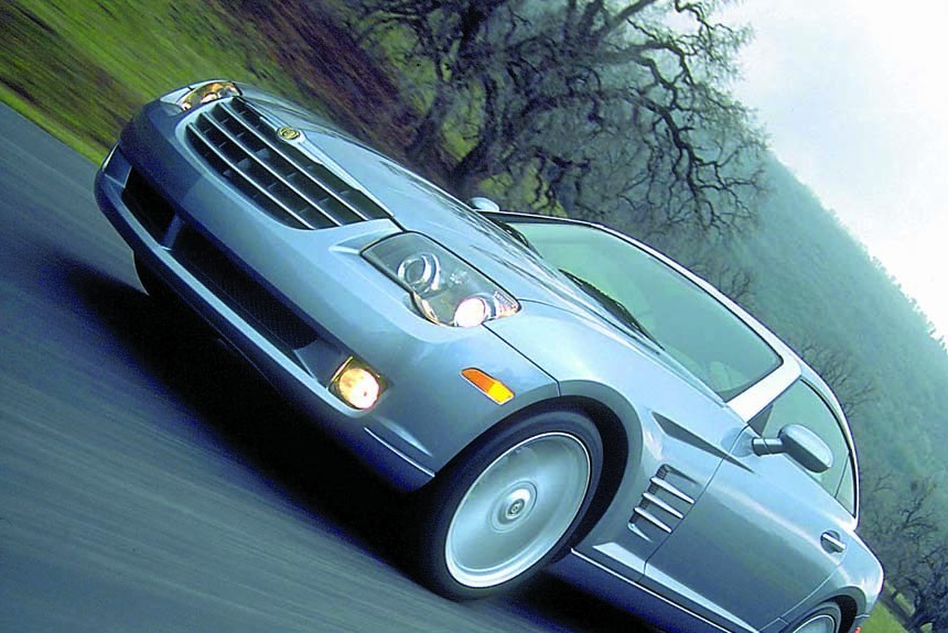 Первое знакомство с купе Chrysler Crossfire и сравнение с конкурентами: Nissan 350Z, Porsche Boxster и Audi TT