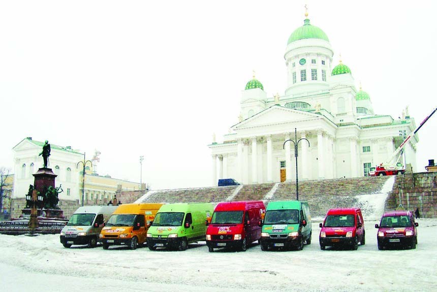 Испытания коммерческих автомобилей в северных условиях: Arctic test 2003, часть первая