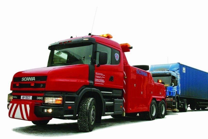 Знакомство с эвакуатором на шасси Scania T114GB 6х4 NZ 380