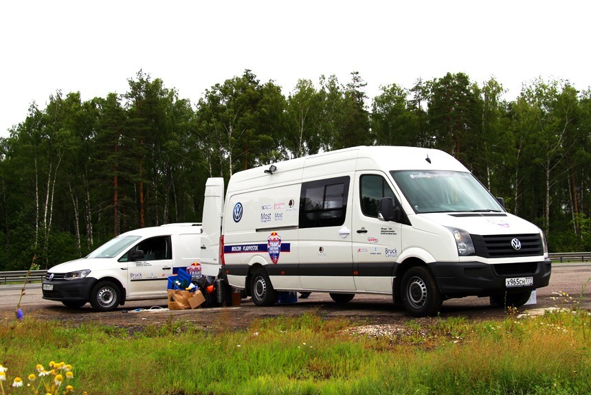 Volkswagen Crafter стал «велокухней»