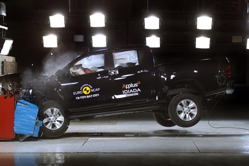 Краш-тесты Euro NCAP: три легковушки и пикап