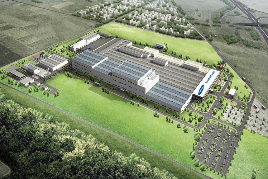 Завод Samsung в Венгрии начнет выпуск батарей для электромобилей