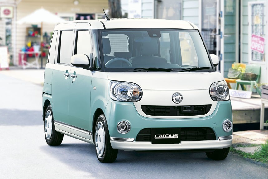 В Японии представлен кей-кар для женщин — Daihatsu Move Canbus