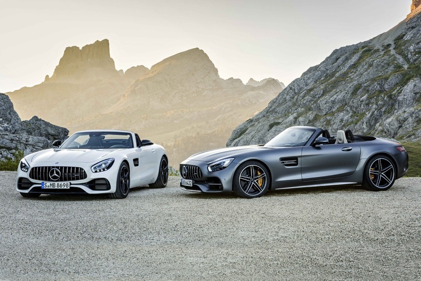 Mercedes-AMG GT Roadster дебютировал в двух версиях