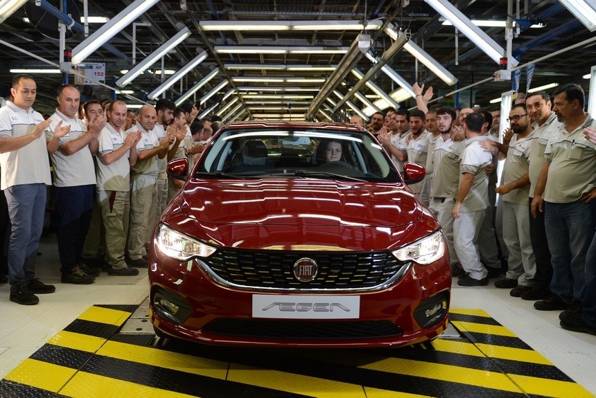 Стартовало производство седанов Fiat Aegea