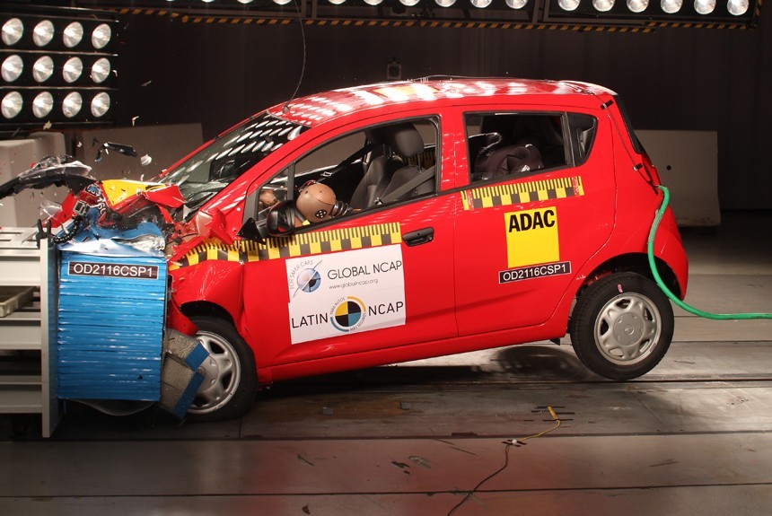 Краш-тест Latin NCAP: самый доступный автомобиль с «автоматом» небезопасен?