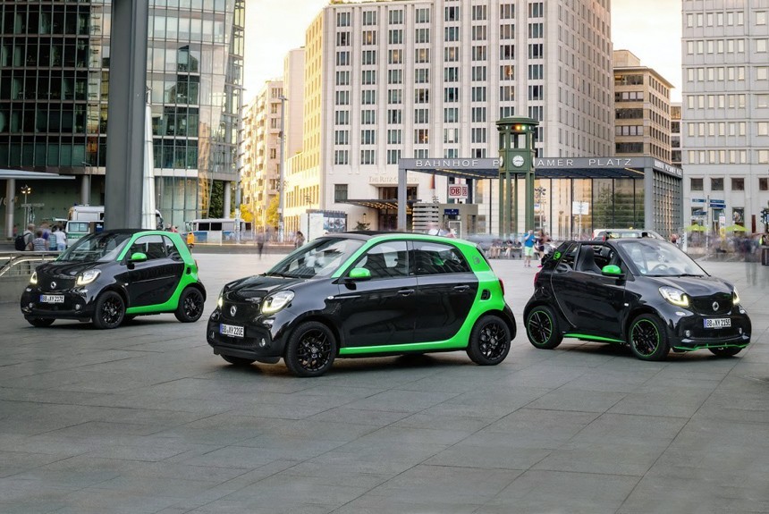 Новый smart electric drive дебютировал в трех версиях