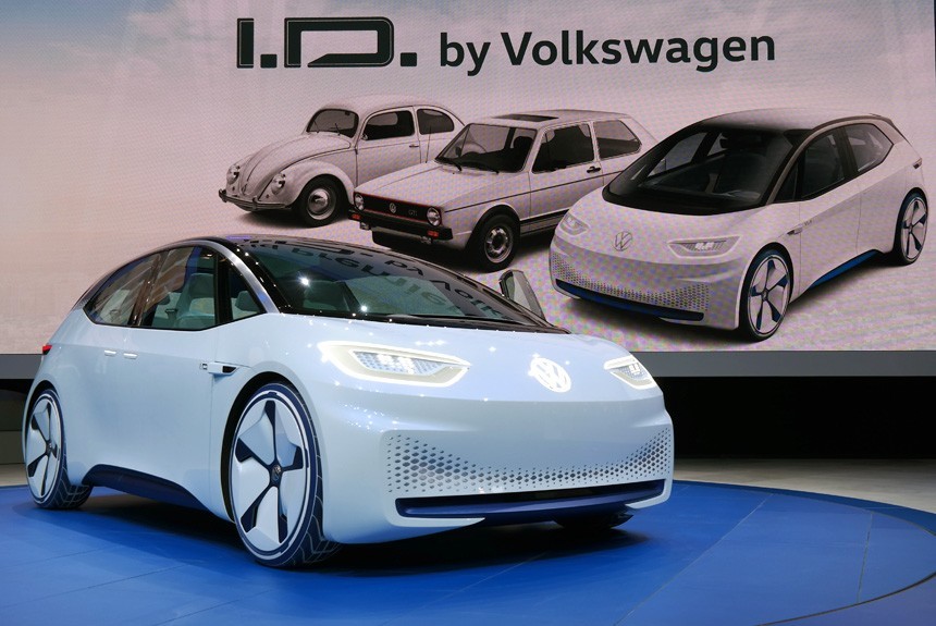 Заднемоторный Volkswagen I.D. — новый электро-Жук?