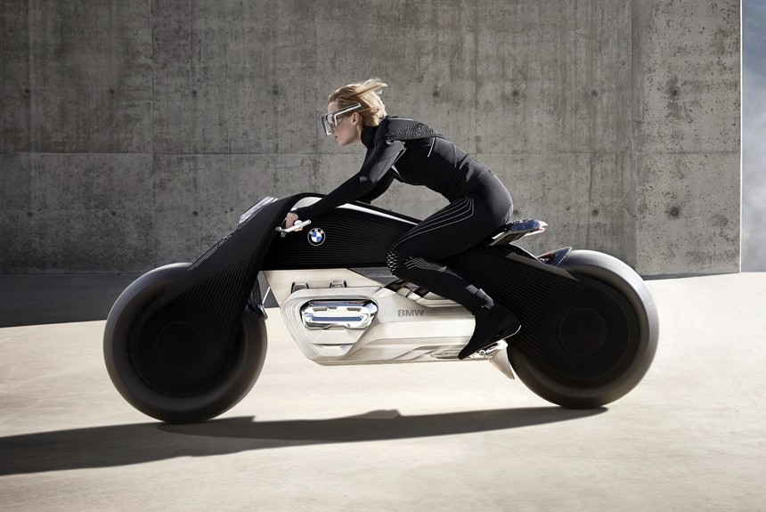 Мотоцикл будущего BMW Motorrad Vision Next 100: пока без автопилота