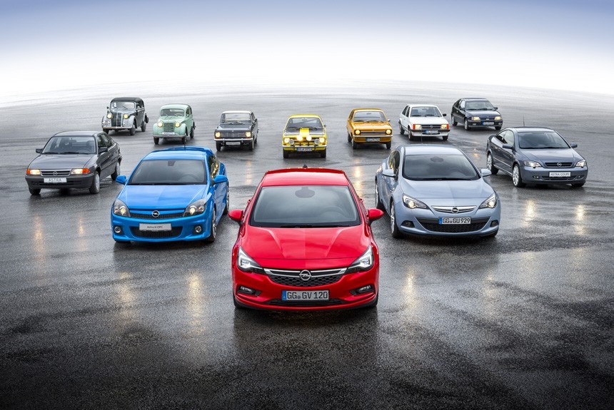 Opel Kadett отмечает 80-летний юбилей