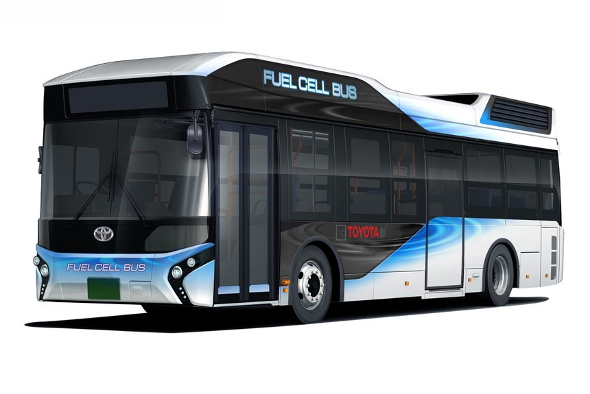 Водородные автобусы Toyota выйдут на маршруты в Токио
