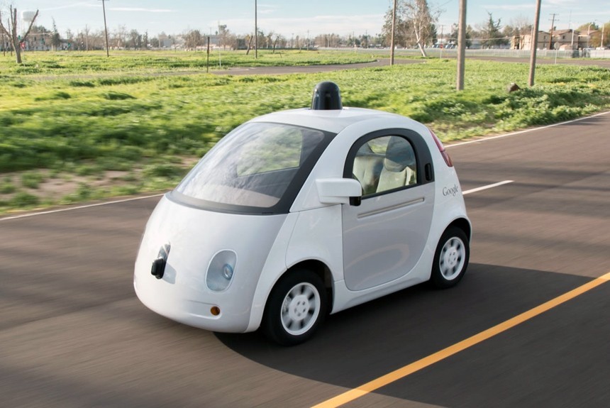 Google выводит проект автомобиля в самостоятельное подразделение