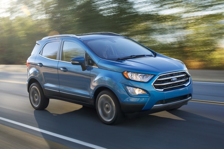 Ford EcoSport пожаловал в США после серьезной модернизации