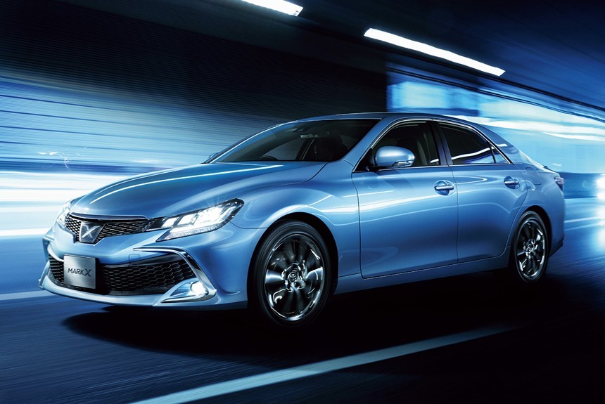 Toyota Mark X: второй рестайлинг и продвинутая система безопасности