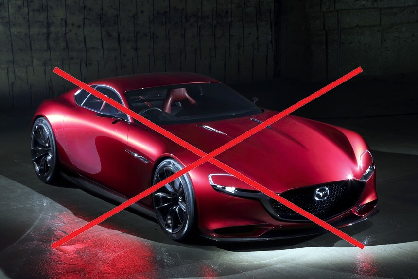 Mazda отменила проект большого роторного купе