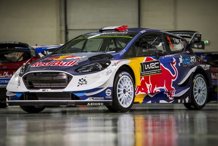 Новые Фиесты WRC команды M-Sport получили разную раскраску