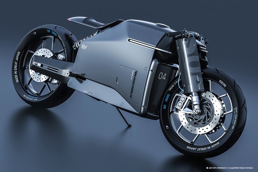 Дизайнер ё-мобиля нарисовал самурайский мотоцикл