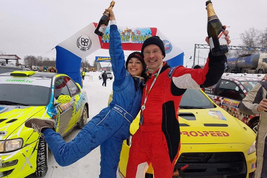Семейный подряд: супружеские пары выиграли и третий этап Кубка России по ралли!