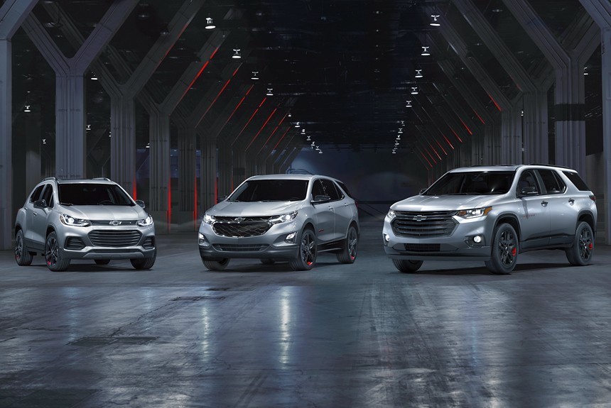 У восьми моделей Chevrolet появится спецверсия Redline