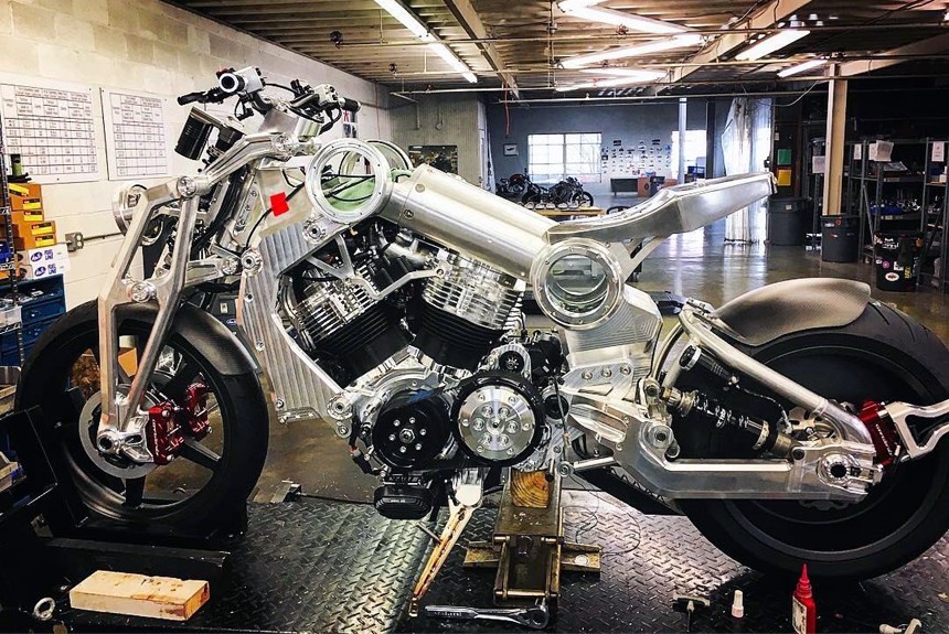 Фирма Confederate Motors построит сверхдорогой мотоцикл
