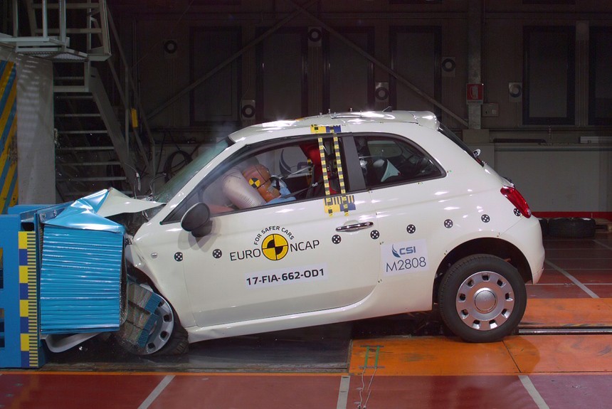 Краш-тесты Euro NCAP: две машины заработали по три звезды