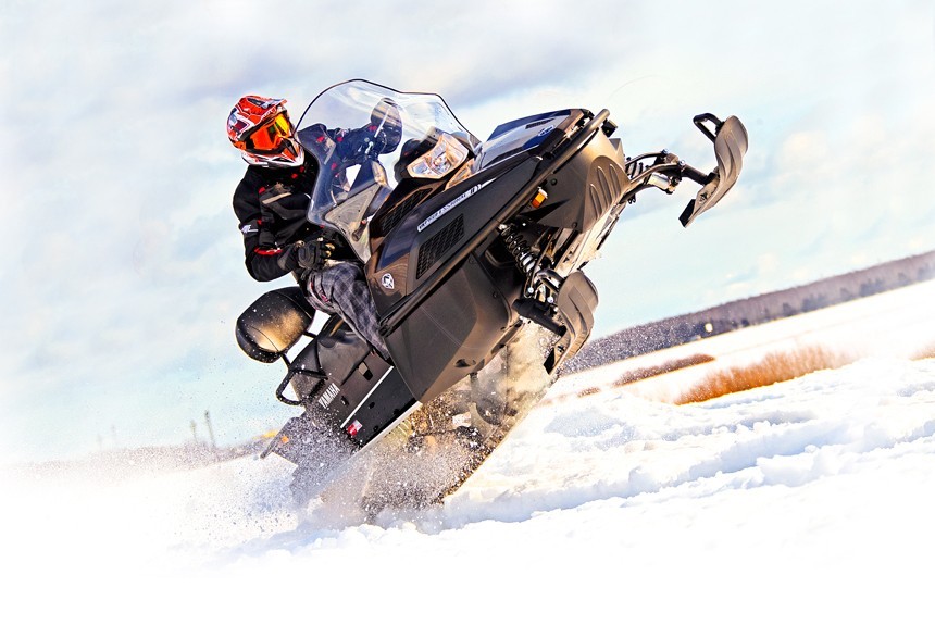 Снегоход Yamaha VK Professional II: проводы зимы