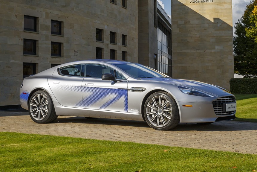 Представлен электрический Aston Martin RapidE