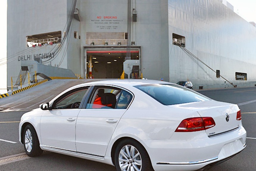 Запрещенные автомобили Audi и Volkswagen вывозят из Южной Кореи