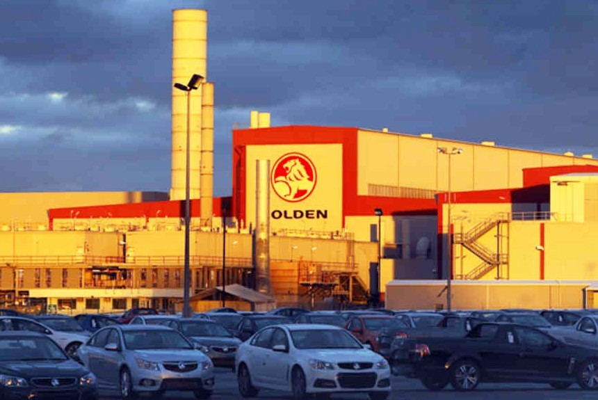 Holden распродает оборудование закрывающегося завода