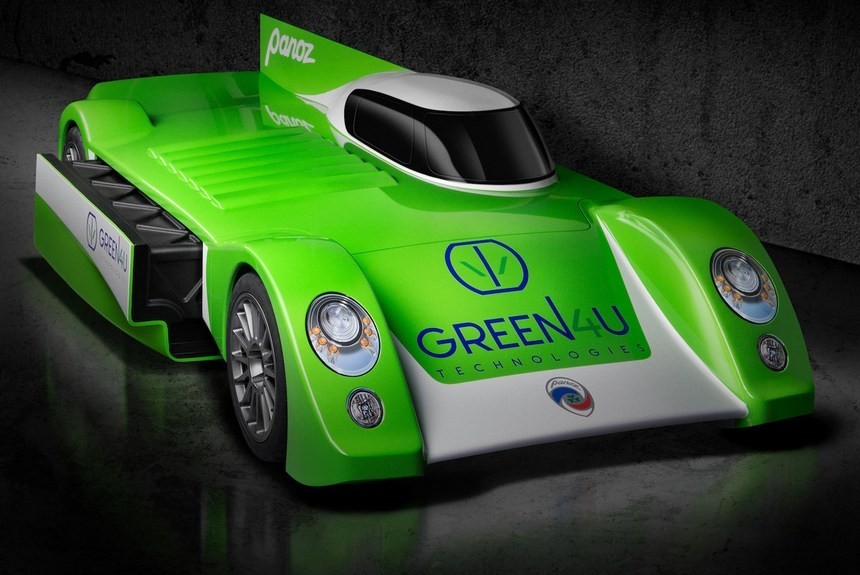Фирма Дона Пэноца представила гоночный электромобиль для Ле-Мана