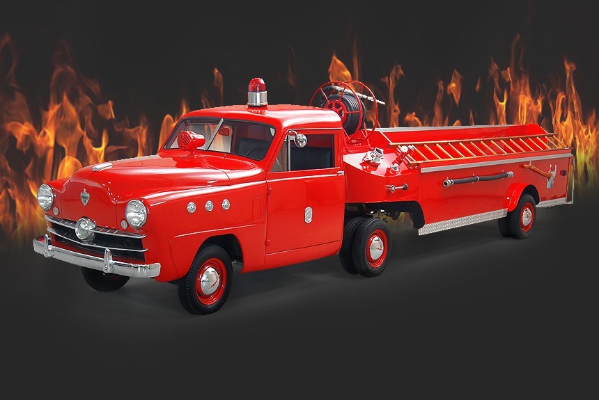 Crosley/Overland Amusements SD fire truck 1951 года в рассказе Андрея Хрисанфова
