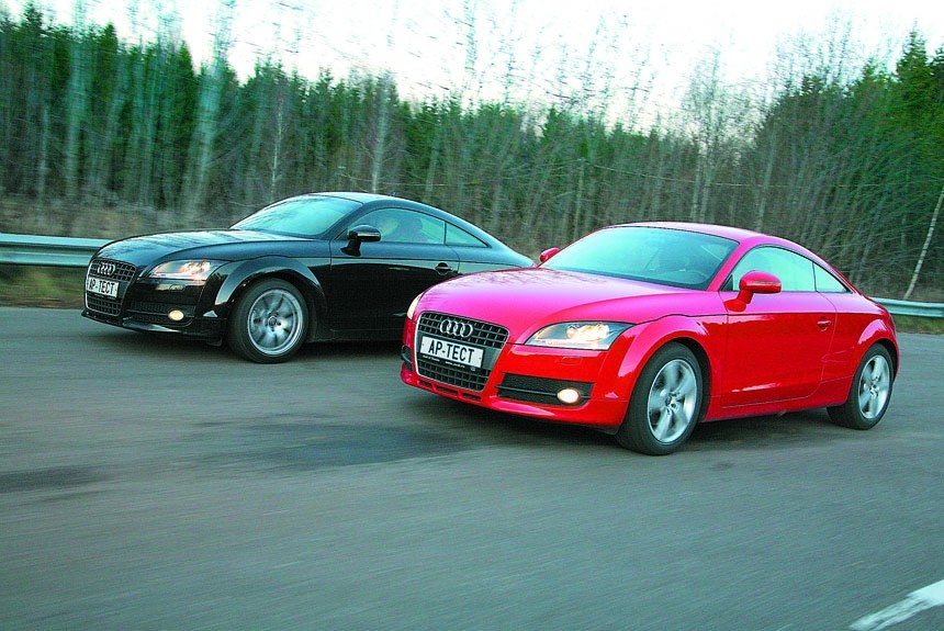 Сравниваем два купе Audi TT — с обычной подвеской и с «опционной» Magnetic Ride