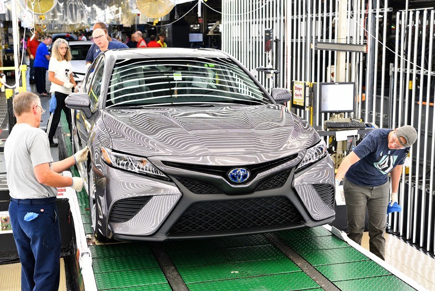 Новая Toyota Camry: производство началось