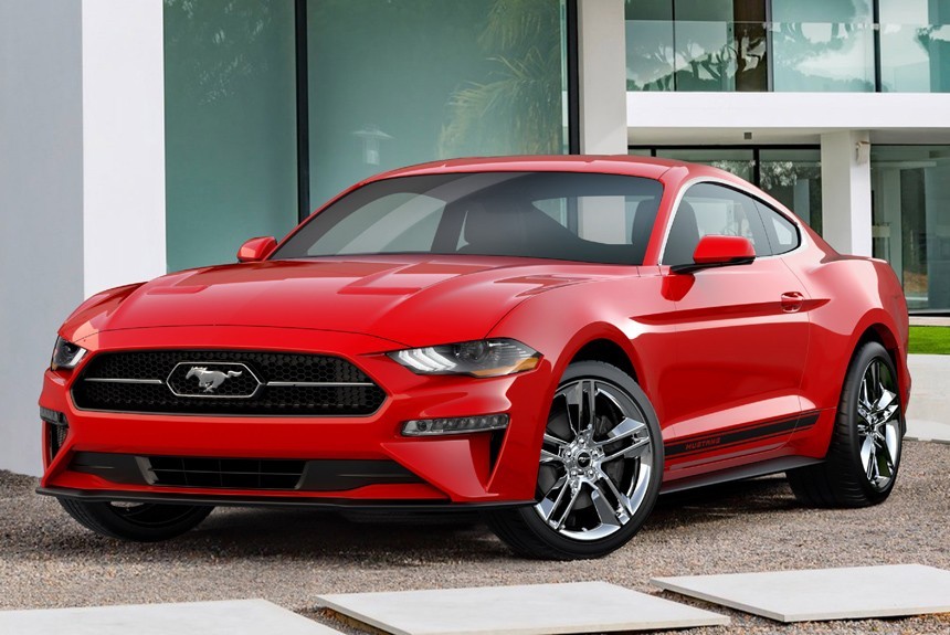 Спорткару Ford Mustang вернули классическую эмблему