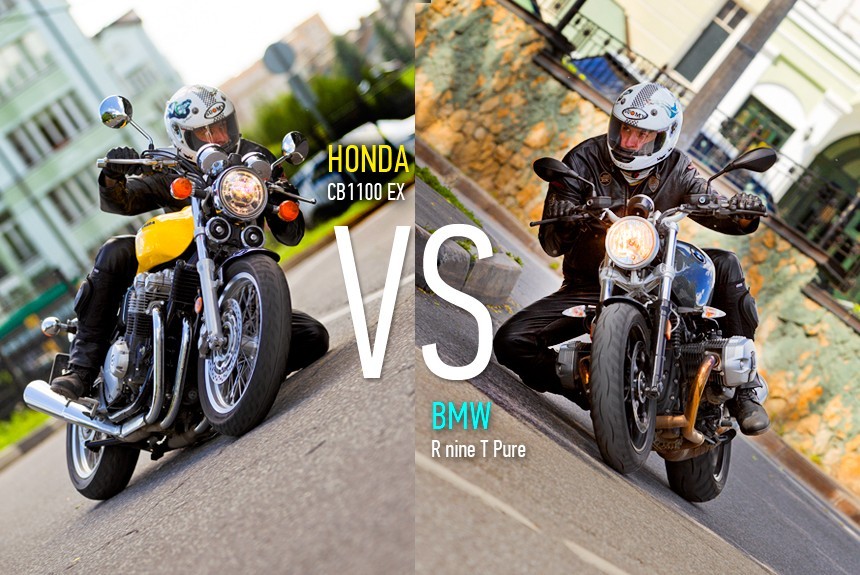 Мотонеоклассики: Honda CB1100 EX или BMW R nine T Pure?