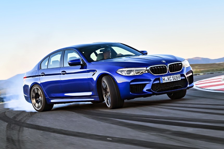 BMW M5 нового поколения: полный привод и «автомат»