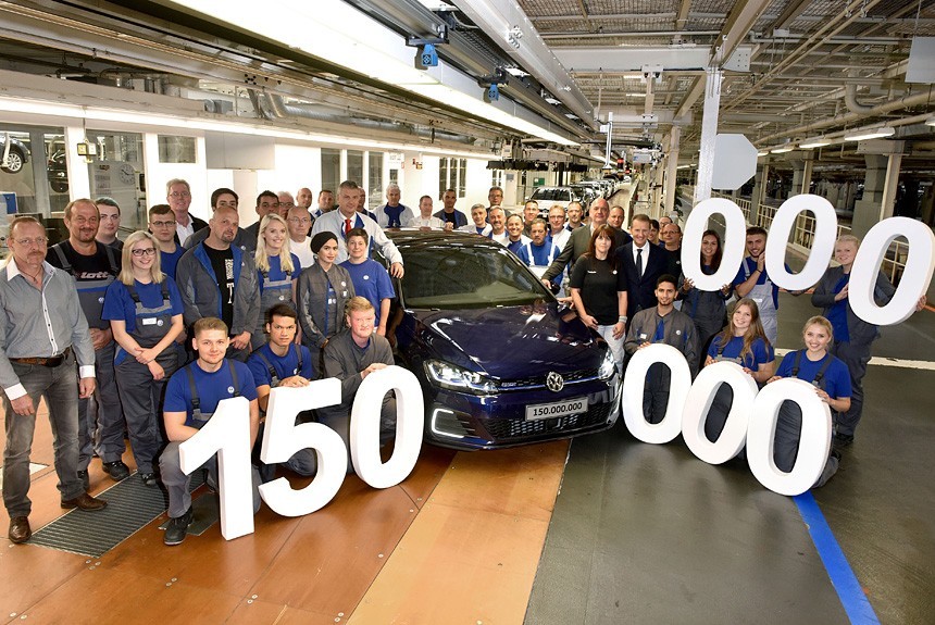 Volkswagen Golf GTE — 150-миллионный автомобиль марки?