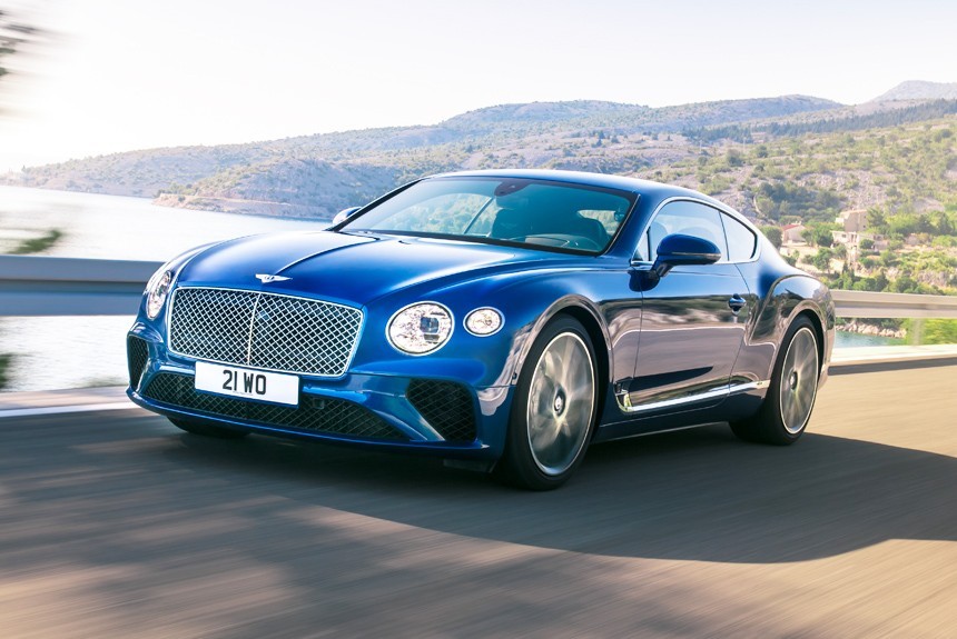 Представлено новое купе Bentley Continental GT на базе Панамеры