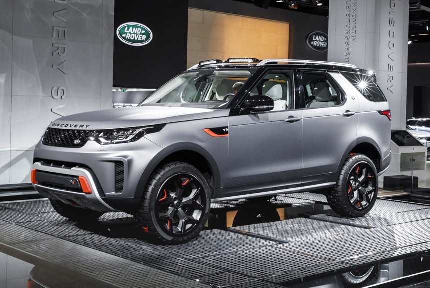 Лифтованный Land Rover Discovery SVX — для экстремального бездорожья